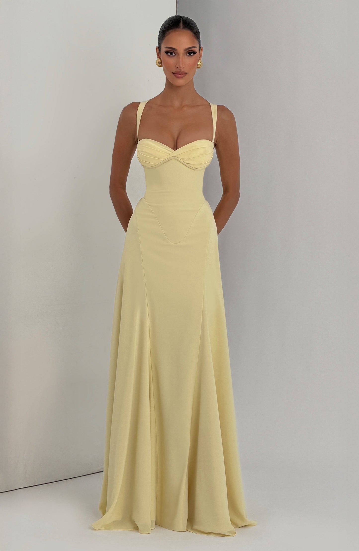 Irie | Abito Maxi Limone - vevaly.com