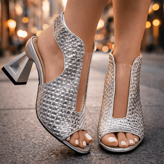 Zoe Sculpt Heels - vevaly.com