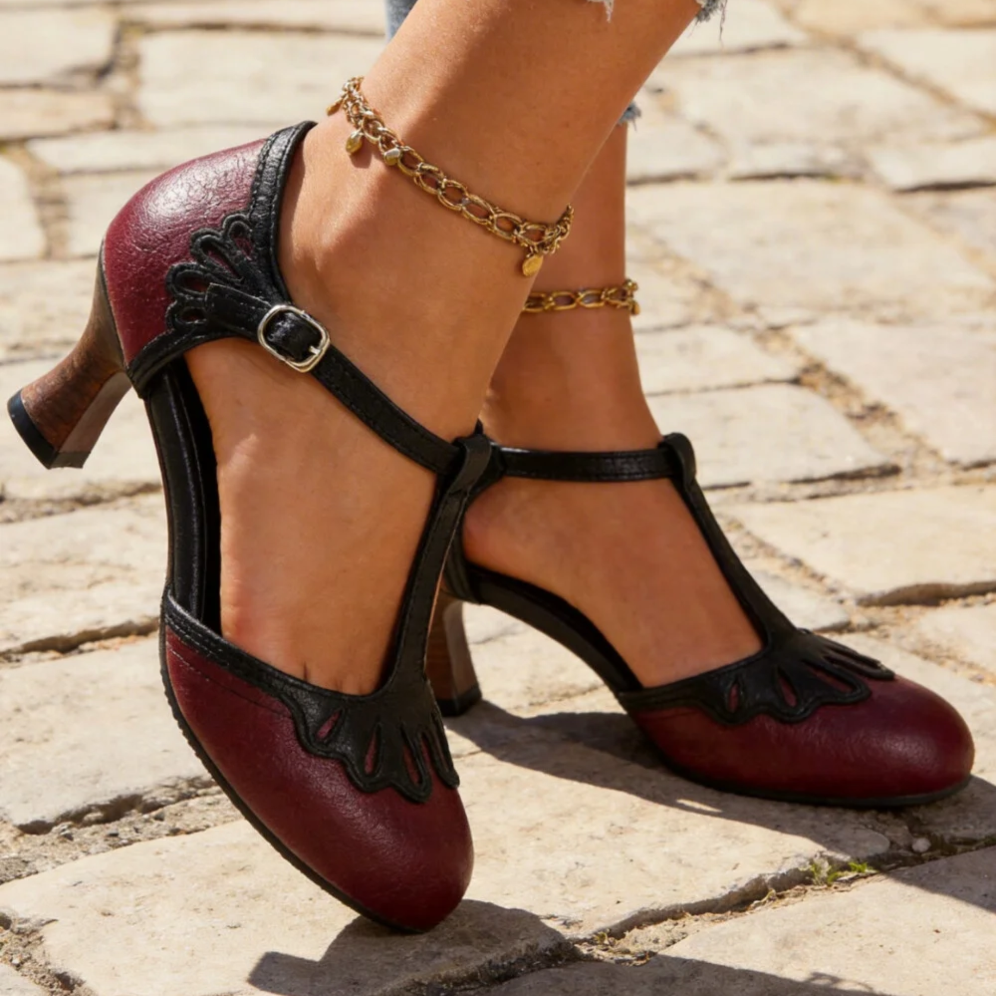 Sandali Vintage Stile Classico - vevaly.com