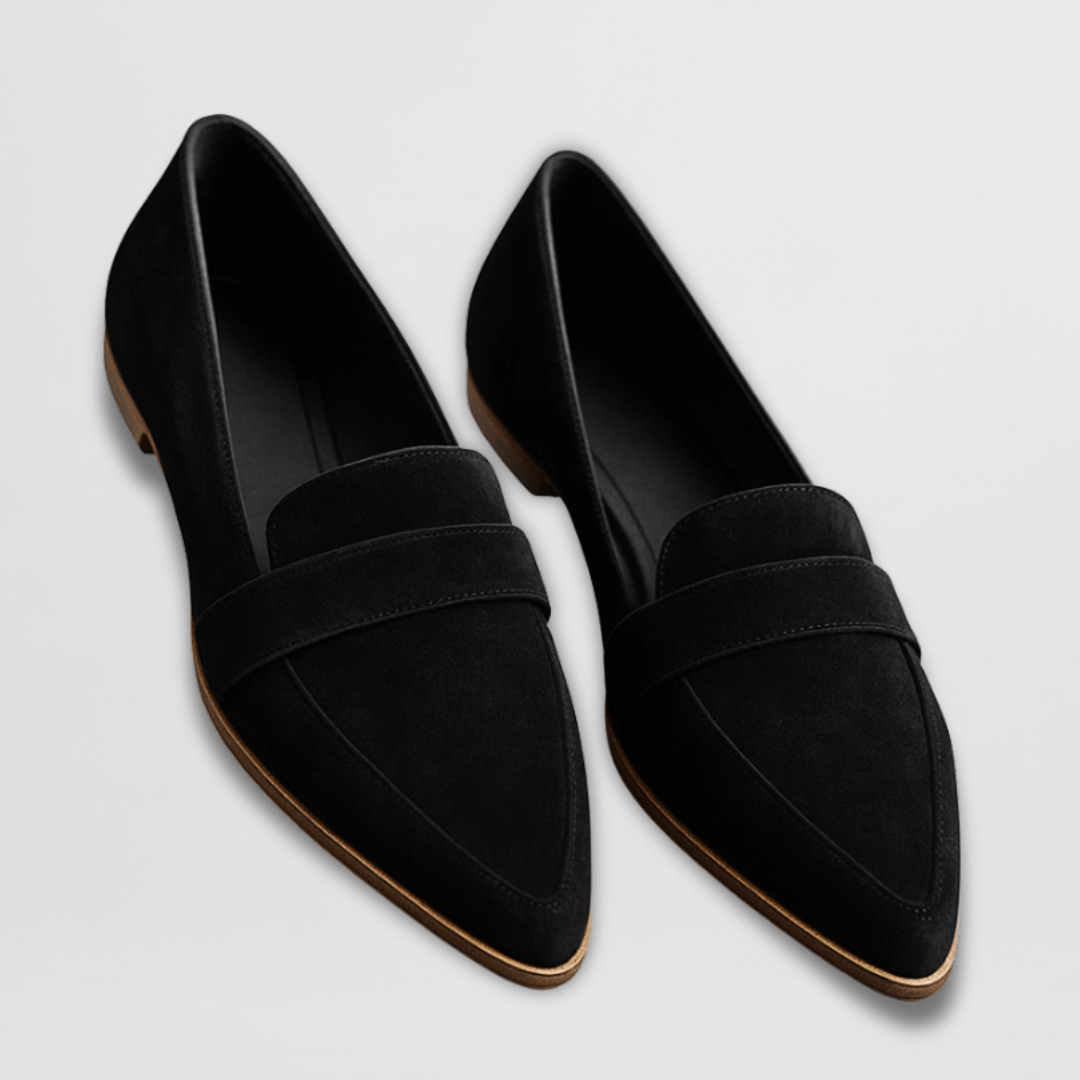 Helen | Mocassini in morbida pelle scamosciata - vevaly.com