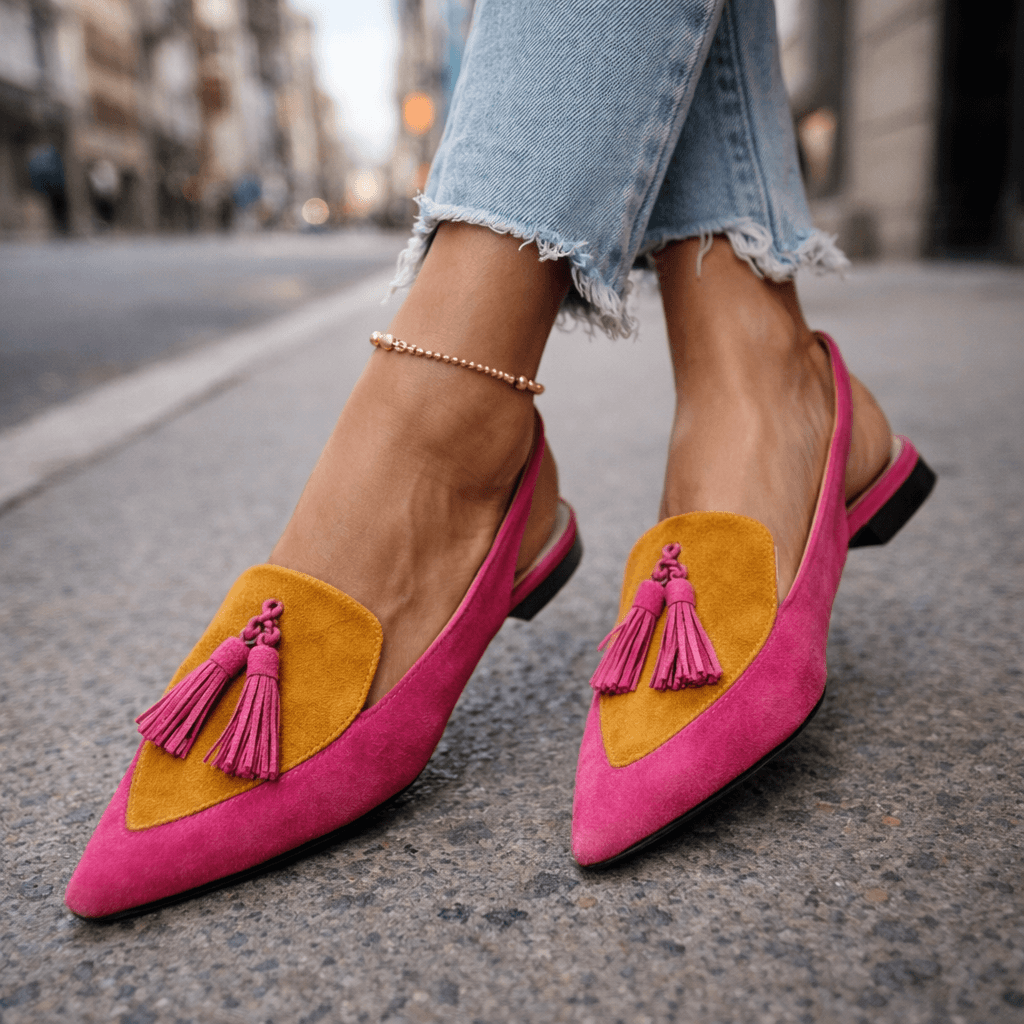 Lorina Tassel Slingbacks - vevaly.com