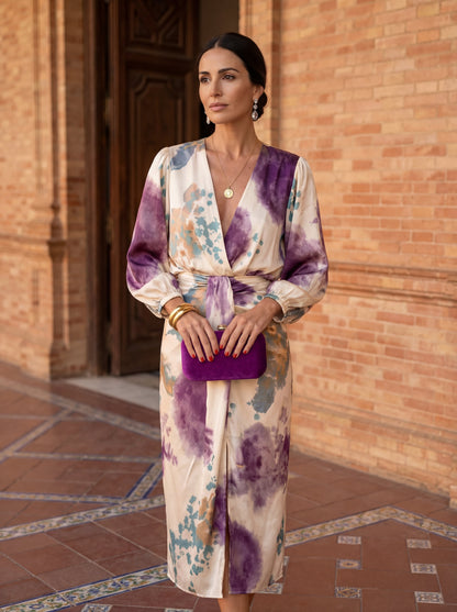 Valeria | Abito con scollo a V - vevaly.com