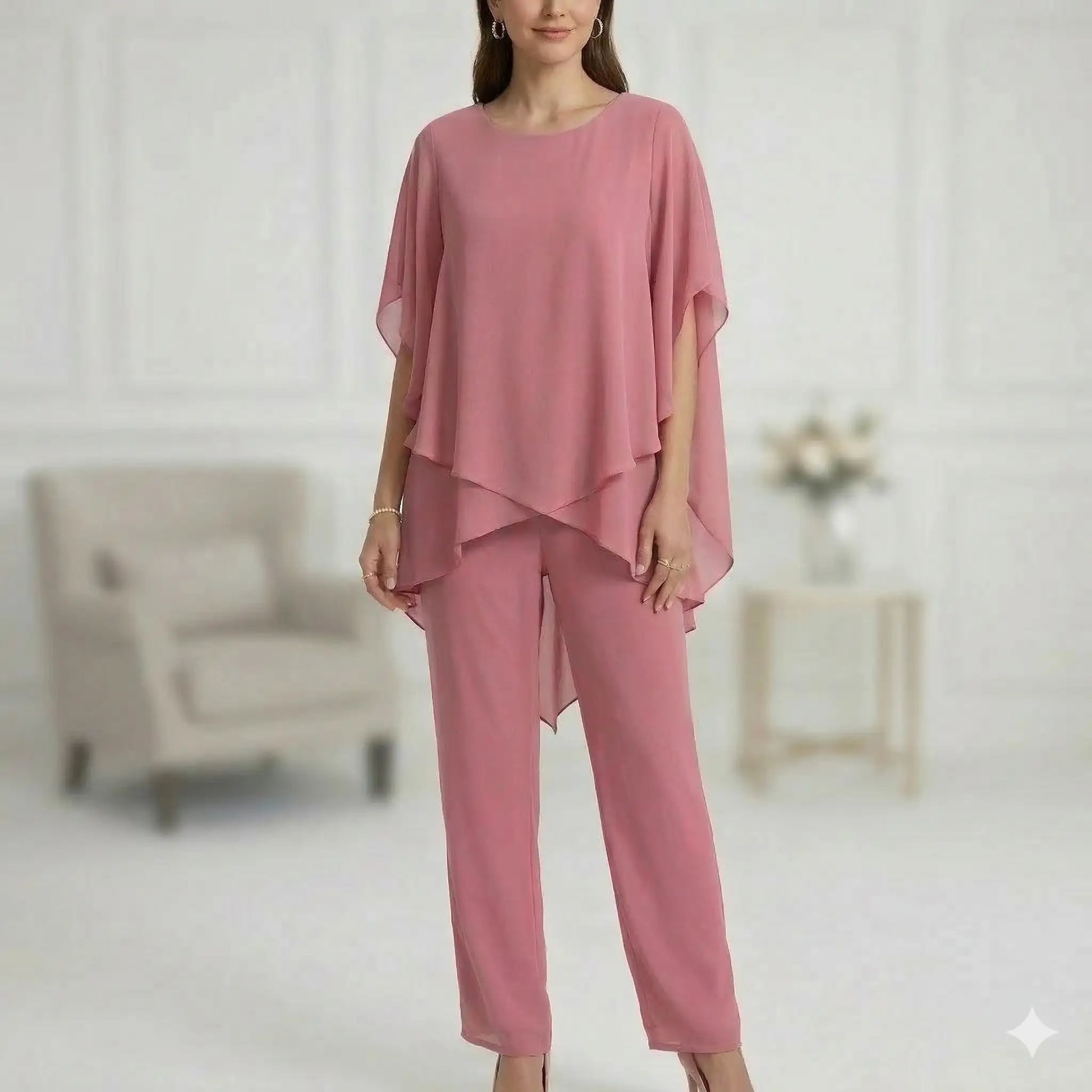 Maeryn™ – Elegantní šifonový komplet - vevaly.com