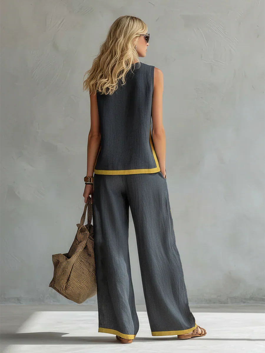 Leila | Completo Elegante a Due Pezzi - vevaly.com