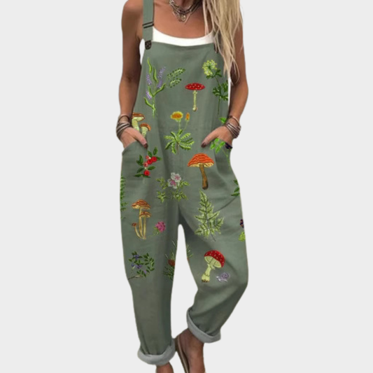 Salopette Stampata Comoda - vevaly.com