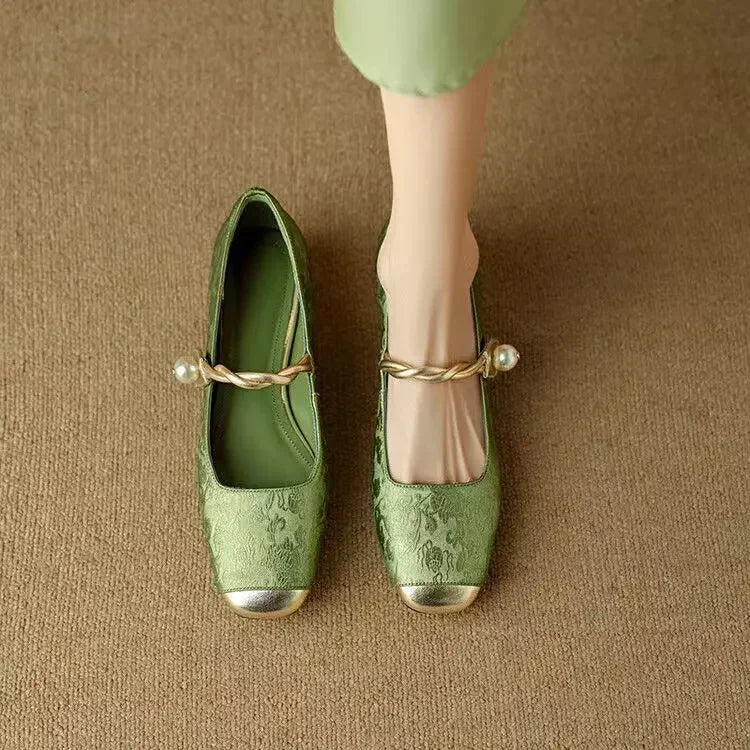 Ophelia Pearl Heels - vevaly.com