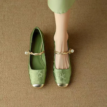 Ophelia Pearl Heels - vevaly.com