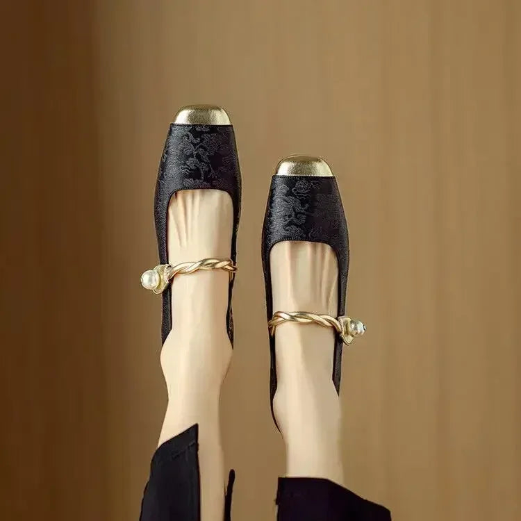 Ophelia Pearl Heels - vevaly.com