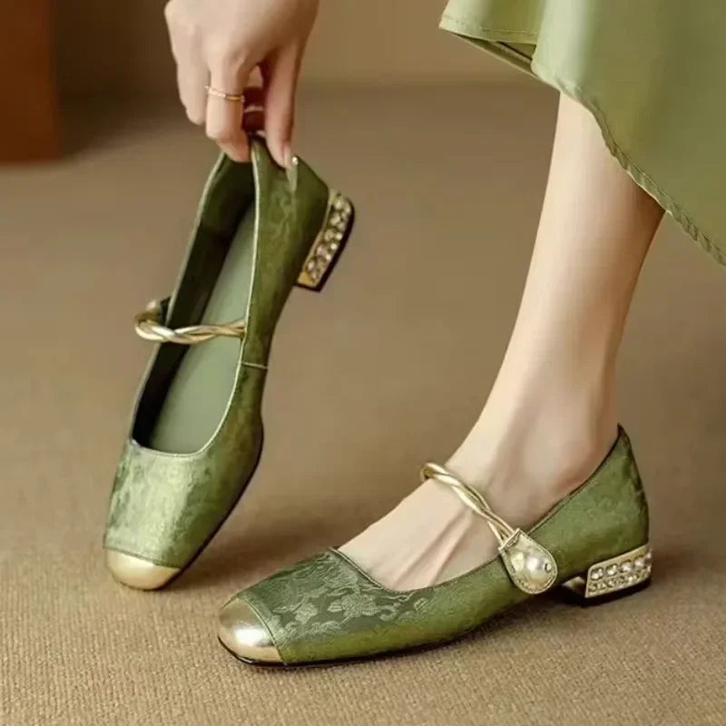 Ophelia Pearl Heels - vevaly.com
