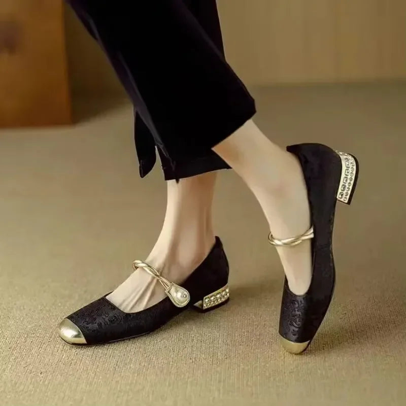 Ophelia Pearl Heels - vevaly.com