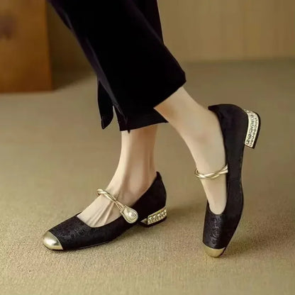 Ophelia Pearl Heels - vevaly.com