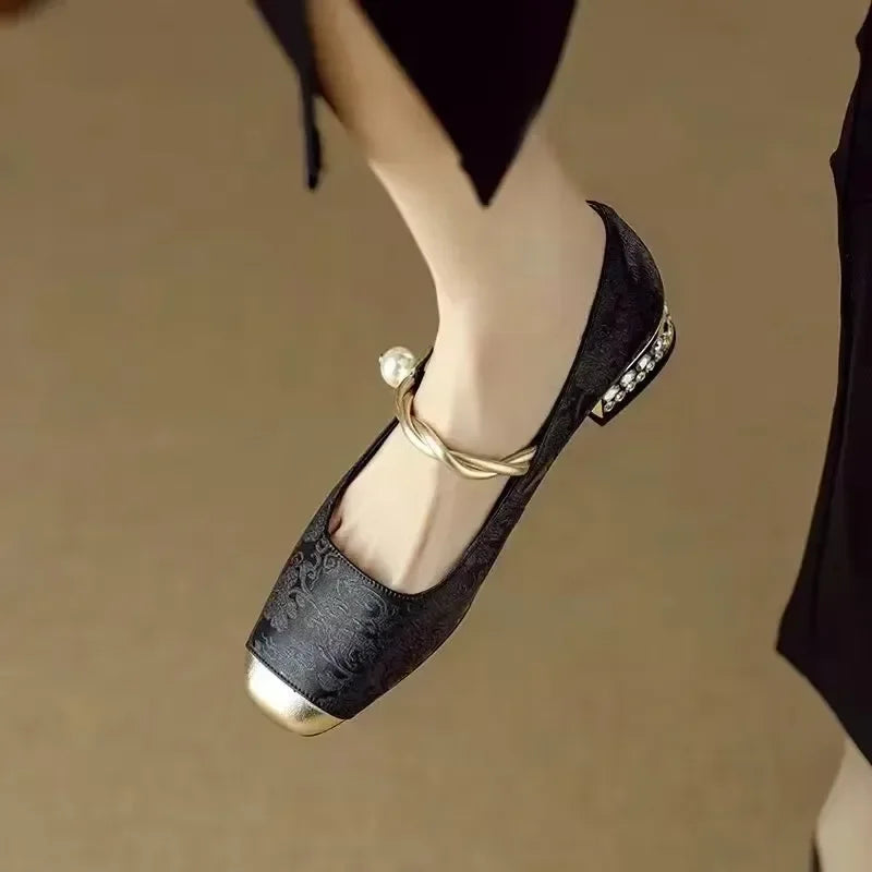 Ophelia Pearl Heels - vevaly.com