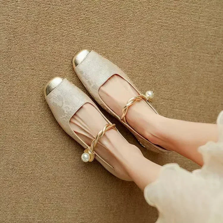 Ophelia Pearl Heels - vevaly.com