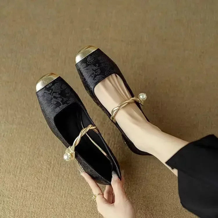 Ophelia Pearl Heels - vevaly.com