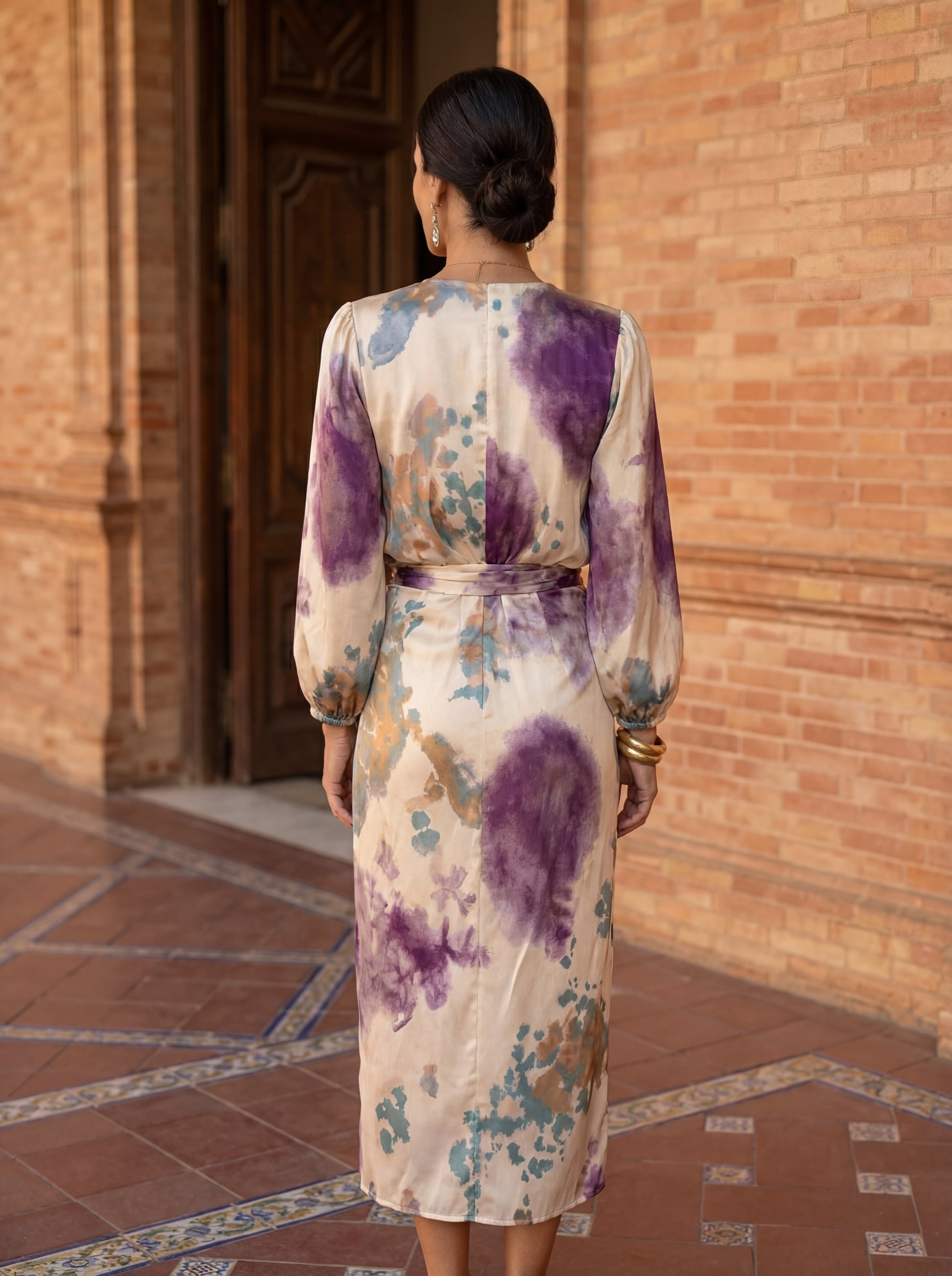 Valeria | Abito con scollo a V - vevaly.com