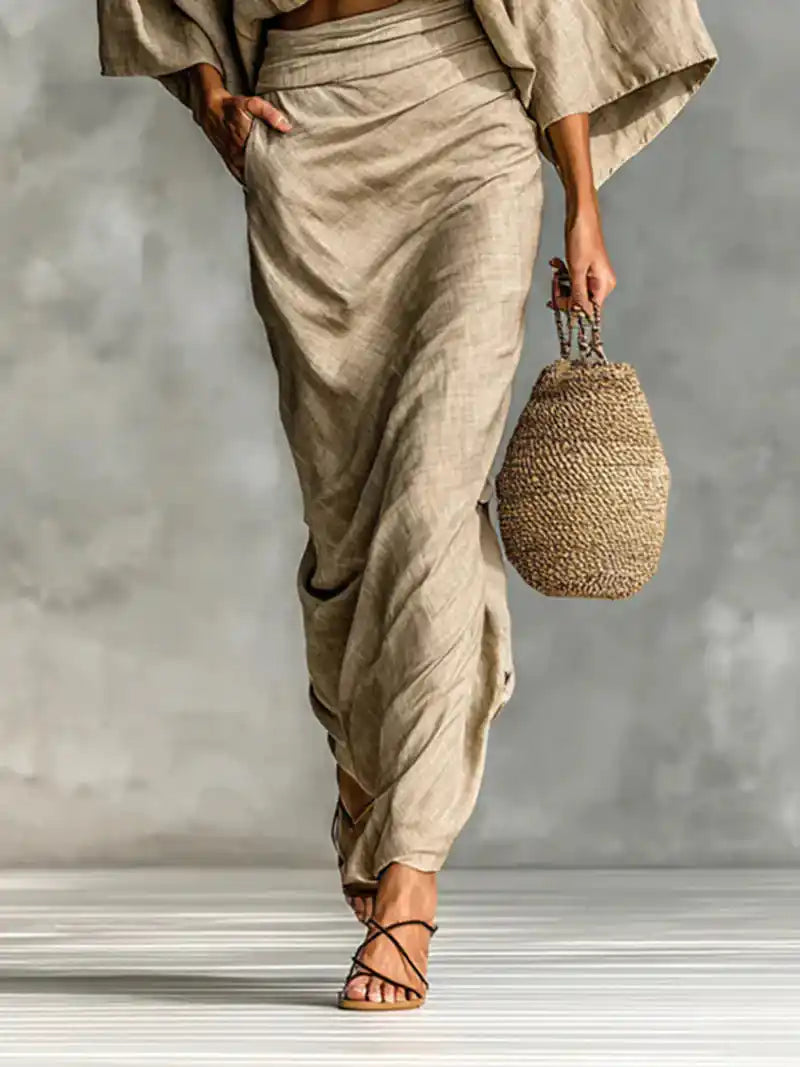 Julia™ | Completo di 2 pezzi con gonna - vevaly.com