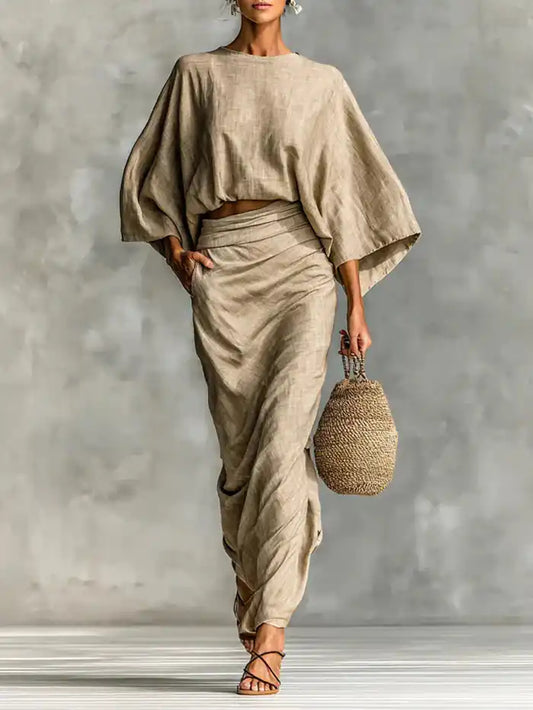 Julia™ | Completo di 2 pezzi con gonna - vevaly.com
