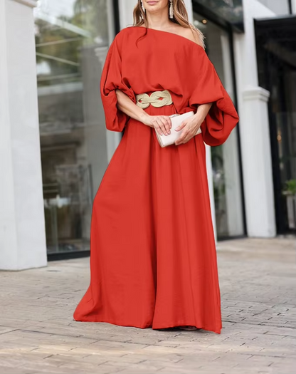 Belen | Elegantní komplet s jedním ramenem