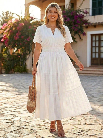 Vero | Boho maxi šaty s volánem