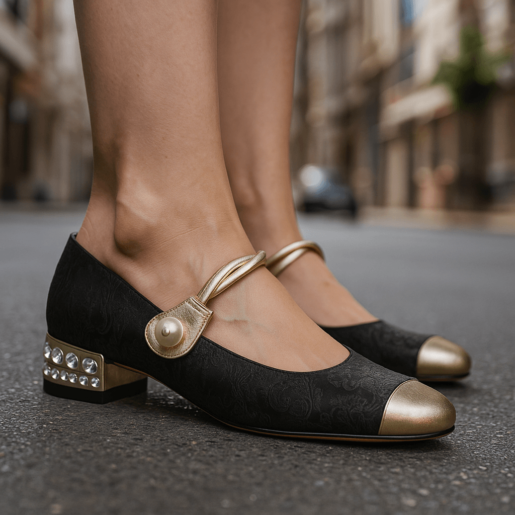 Ophelia Pearl Heels - vevaly.com