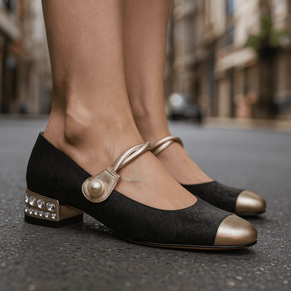 Ophelia Pearl Heels - vevaly.com